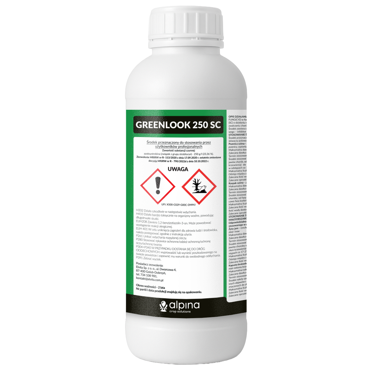 Greenlook 250 SC 1 l - fungicyd Alpina Crop